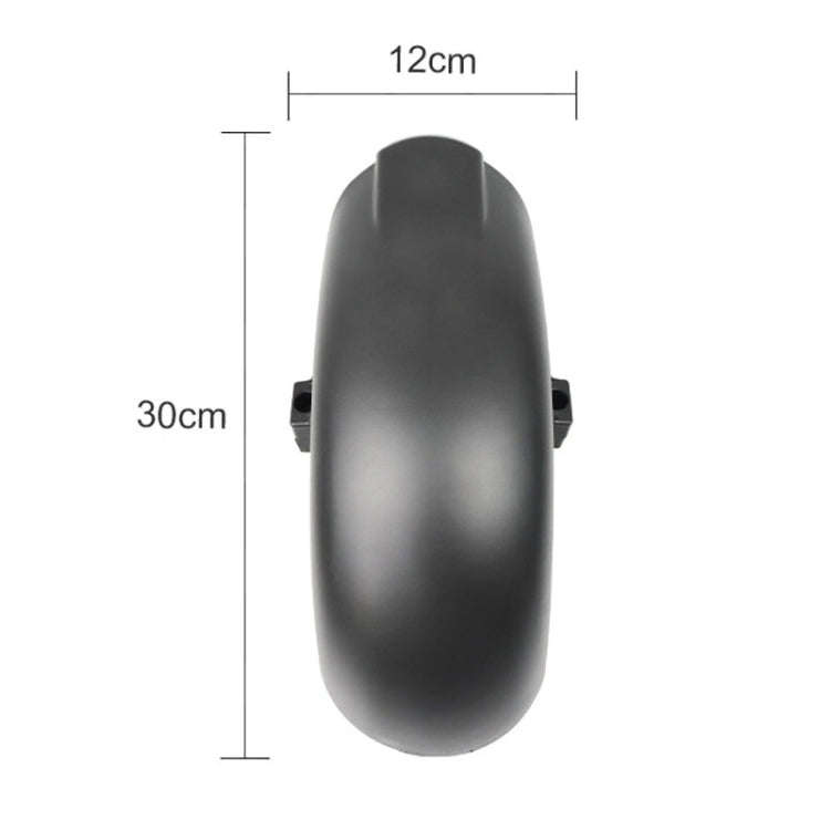 AIMITE For 10 inch KUGOO M4 Electric Scooter Front Fender Water Baffle(Black)