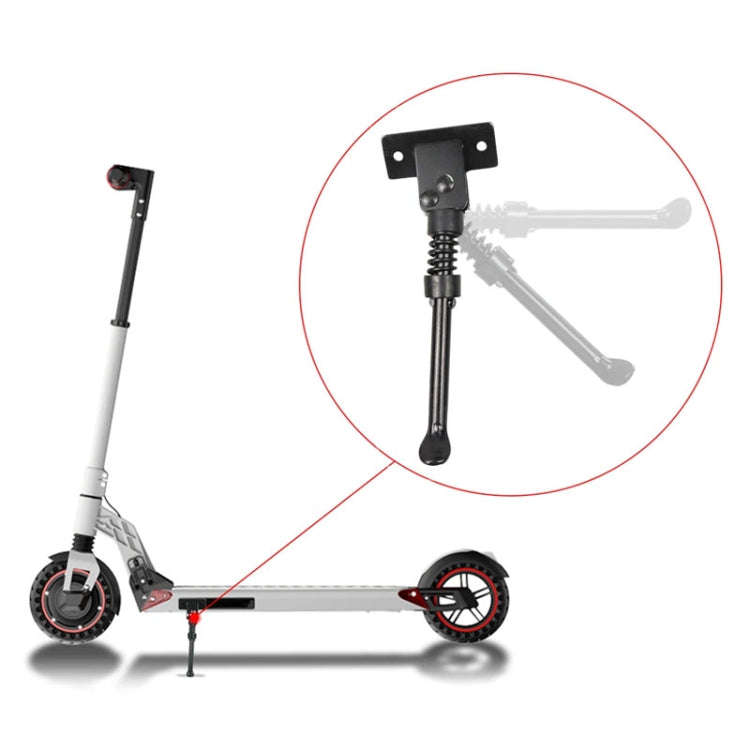 AIMITE For 10 Inch KUGOO M4 Electric Scooter Metal Foot Support Bracket Parking Kickstand(Black)