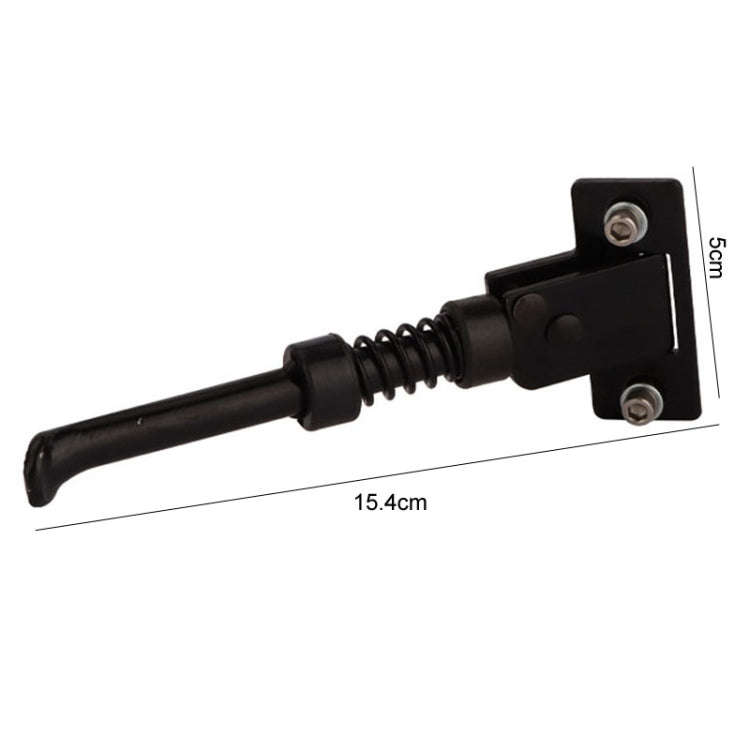 AIMITE For KUGOO M2 Electric Scooter Foot Support Bracket Metal Parking Kickstand(Black)