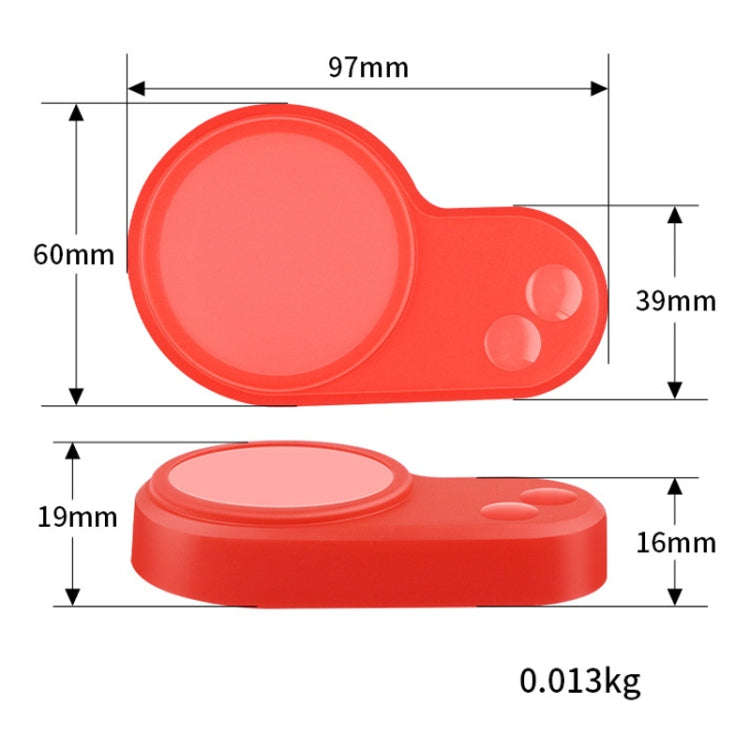 For KUGOO M4 AIMITE Scooter Dashboard Silicone Protective Case(Blue)