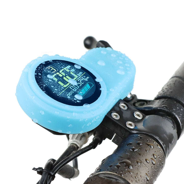 For KUGOO M4 AIMITE Scooter Dashboard Silicone Protective Case(Blue)