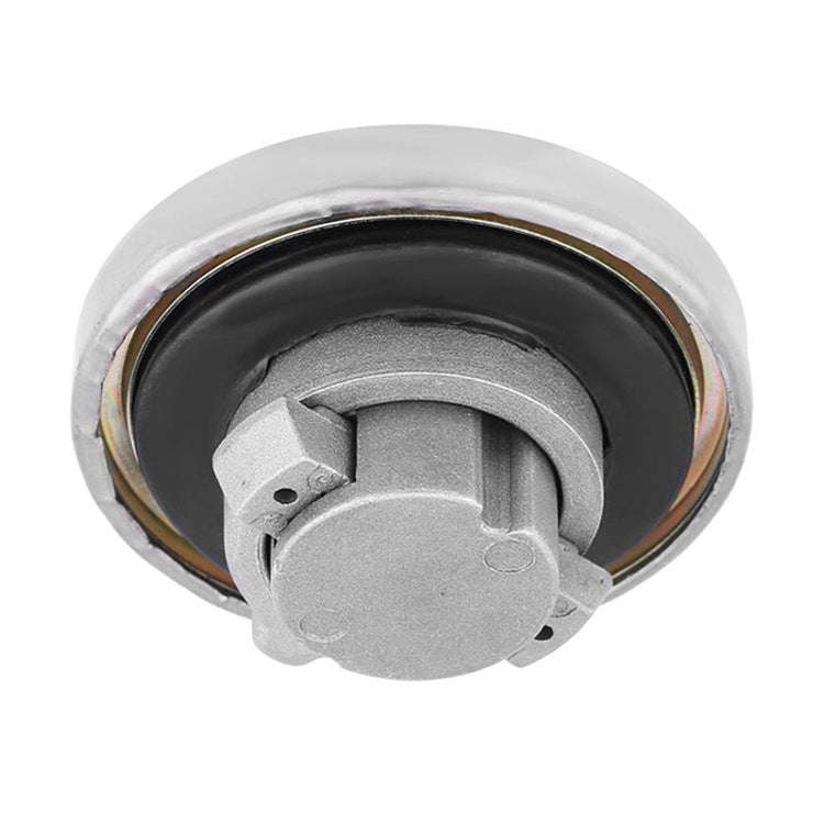 Suitable for Honda CA250 Motorcycle Modified Fuel Tank Cap(Silver)