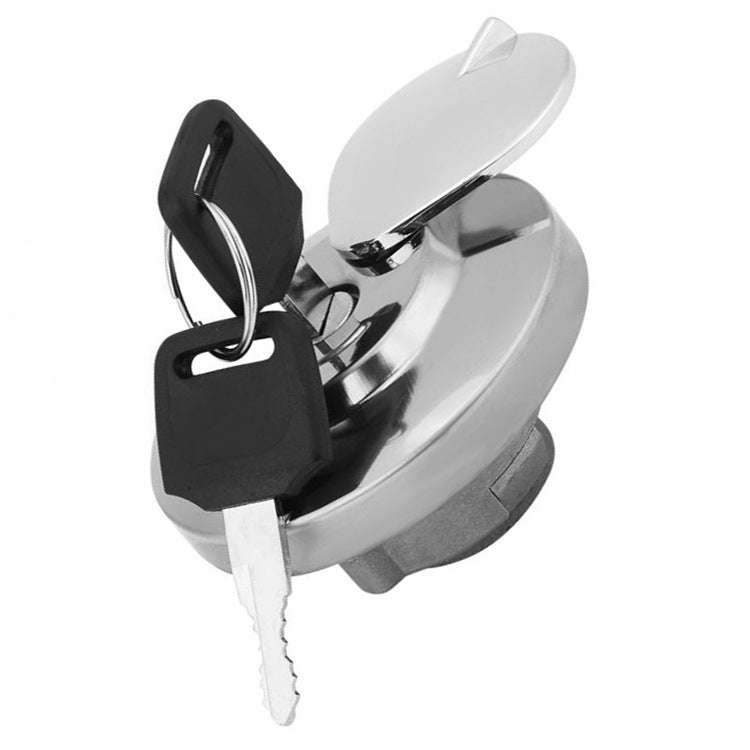 Suitable for Honda CA250 Motorcycle Modified Fuel Tank Cap(Silver)