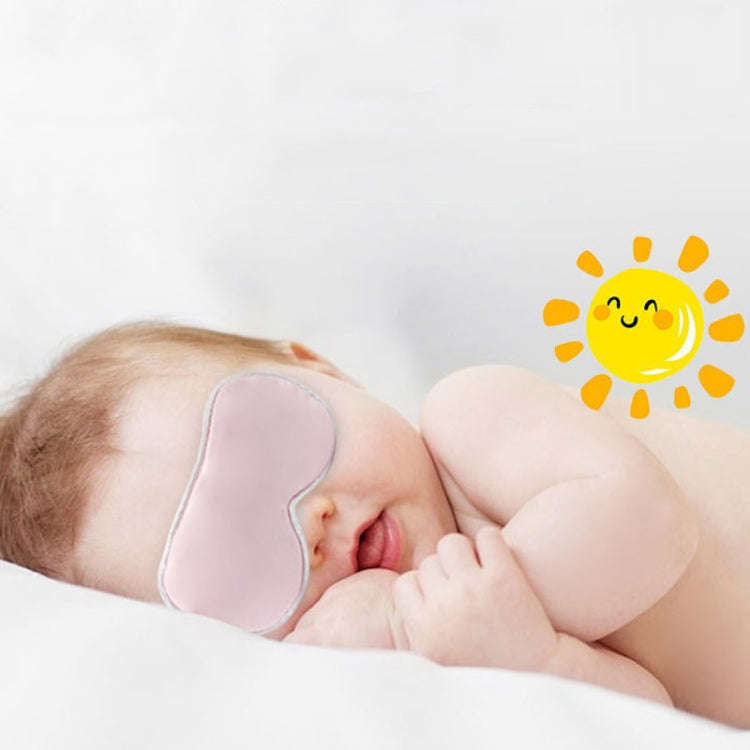 Baby Blackout Sun Eyeshade Baby UV Silk Mask(Blue)