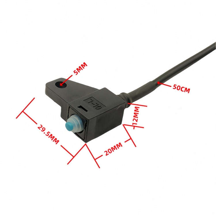 Motorcycle Electric Vehicle Brake Power-Off Switch Scooter Front Rear Disc Brake Switch With Wire...