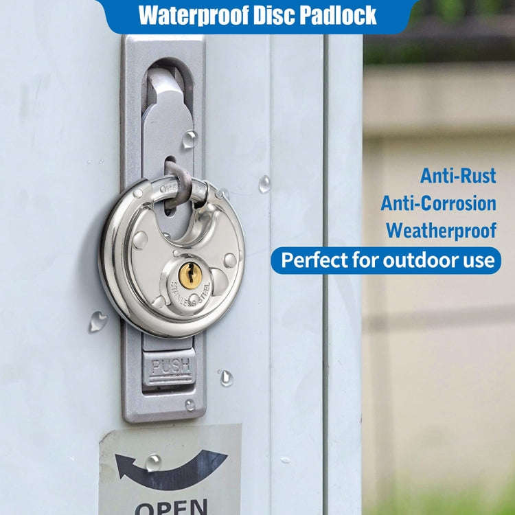 60mm Household Anti-Theft Rust-Proof And Waterproof Pure Copper Core Round Padlock