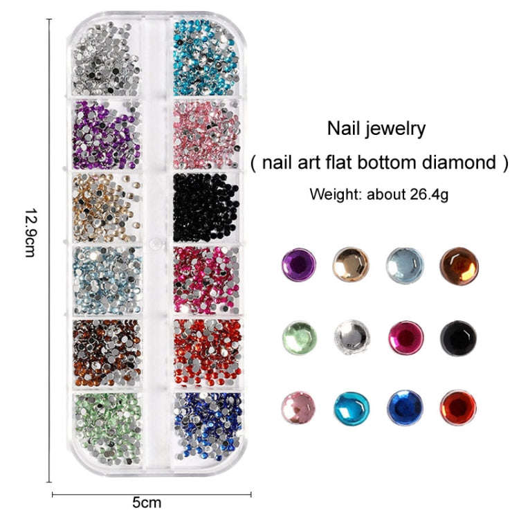 Nail Art Tools Set Nail Painting Pen Dotting Pen Filing Strip Rhinestone Butterfly Sequin Jewelry...