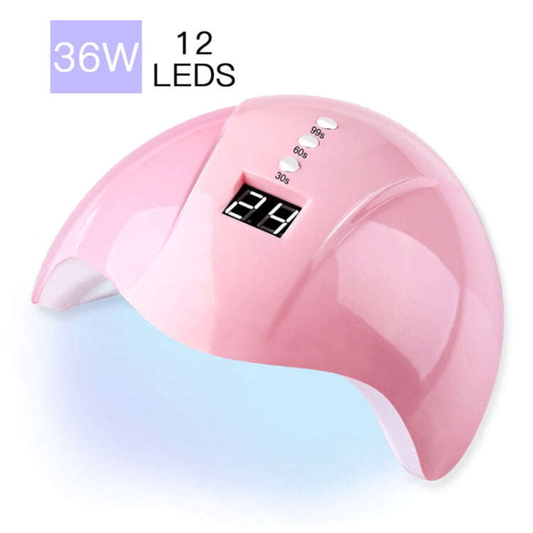 USB Plug-in Seashell Nail Lamp Mini UV Light Therapy Lamp Nail Polishers Stick Diamonds Tool Set(...