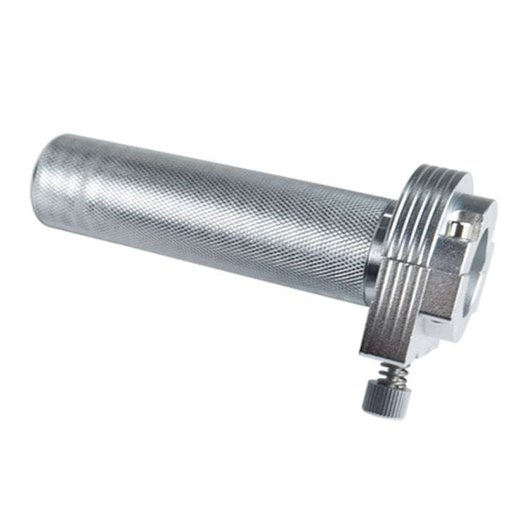 For Harley 883 / 1200 Aluminum Alloy Motorcycle Throttle Twist Oil Twist Oiler, Size: 25mm(Silver)