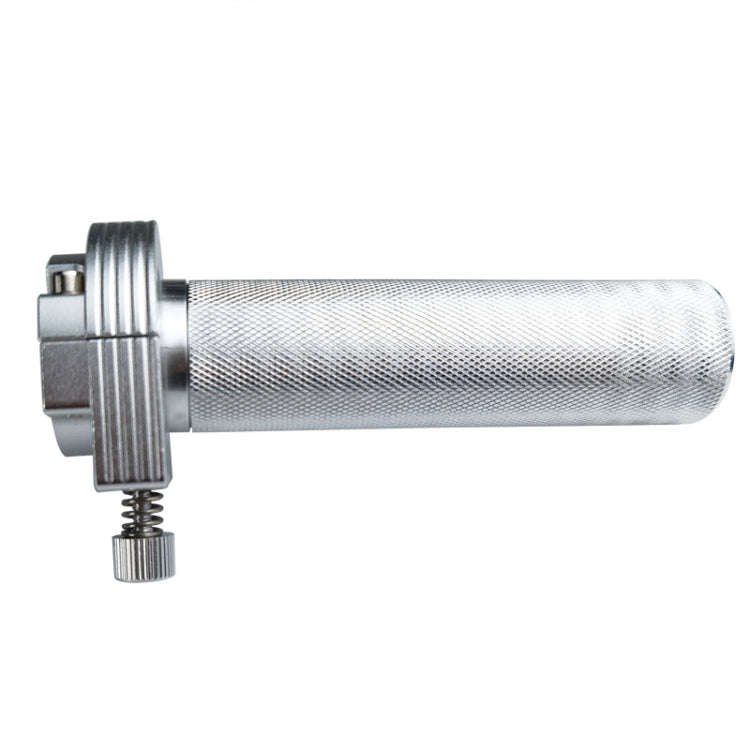 For Harley 883 / 1200 Aluminum Alloy Motorcycle Throttle Twist Oil Twist Oiler, Size: 22mm(Silver)