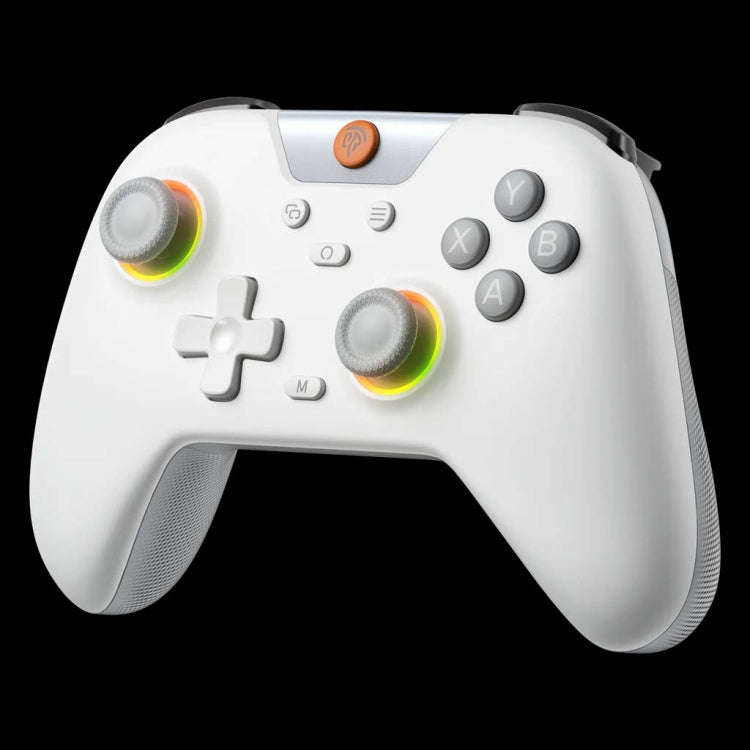 EasySMX X05 Wireless Gamepad Hall RGB Effect Controller For PC / Phone / Switch / Steam Deck(White)