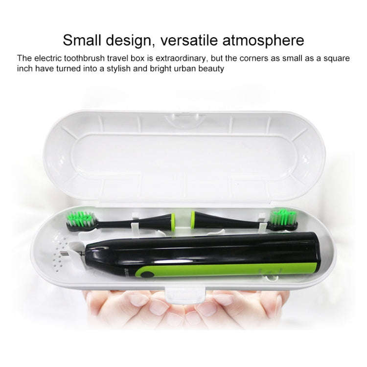 3 PCS Universal Sonic Electric Toothbrush Travel Portable Storage Box(Blue)