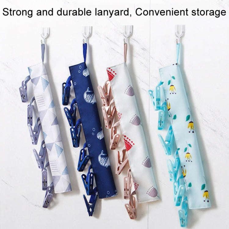 Multi Clip Portable Fabric Clothes Hanger Multifunctional Folding Fabric Clothes Clip Hangers, Co...