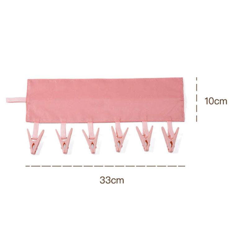 Multi Clip Portable Fabric Clothes Hanger Multifunctional Folding Fabric Clothes Clip Hangers, Co...