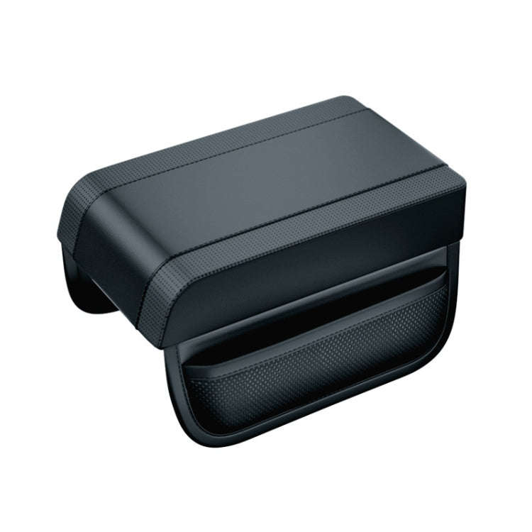 Car Armrest Box Heightening Pad Memory Foam Elbow Support(Black)