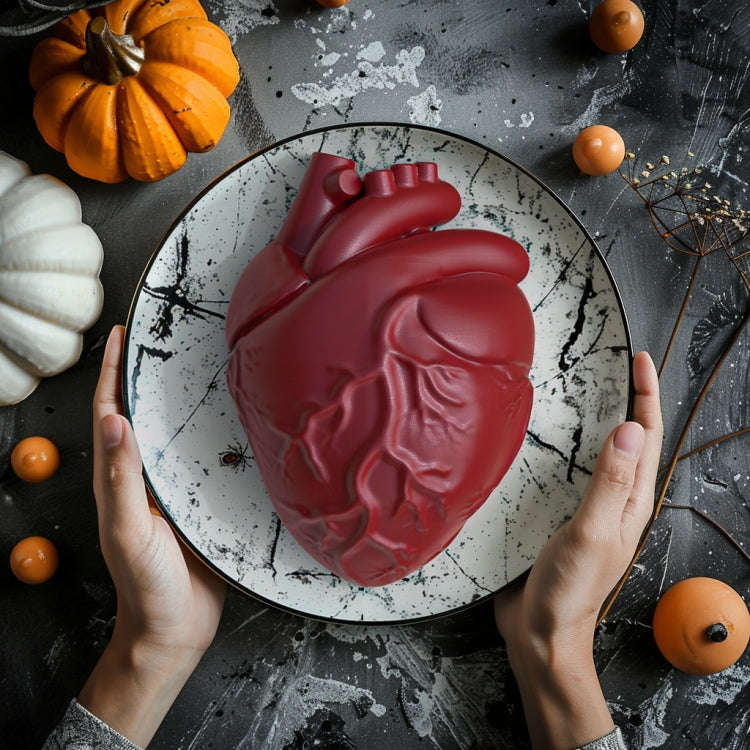 Halloween Heart Mold Baking Silicone Mold(Pink)