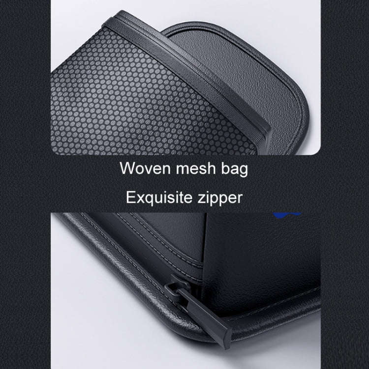 Car Tissue Box Multifunctional Storage Hanging Bag(Black)
