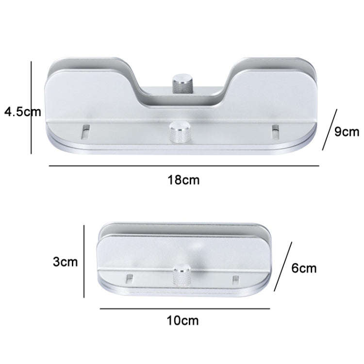 Single Slot Laptop Vertical Storage Stand Aluminum Alloy Adjustable Mobile Phone Tablet Desktop H...