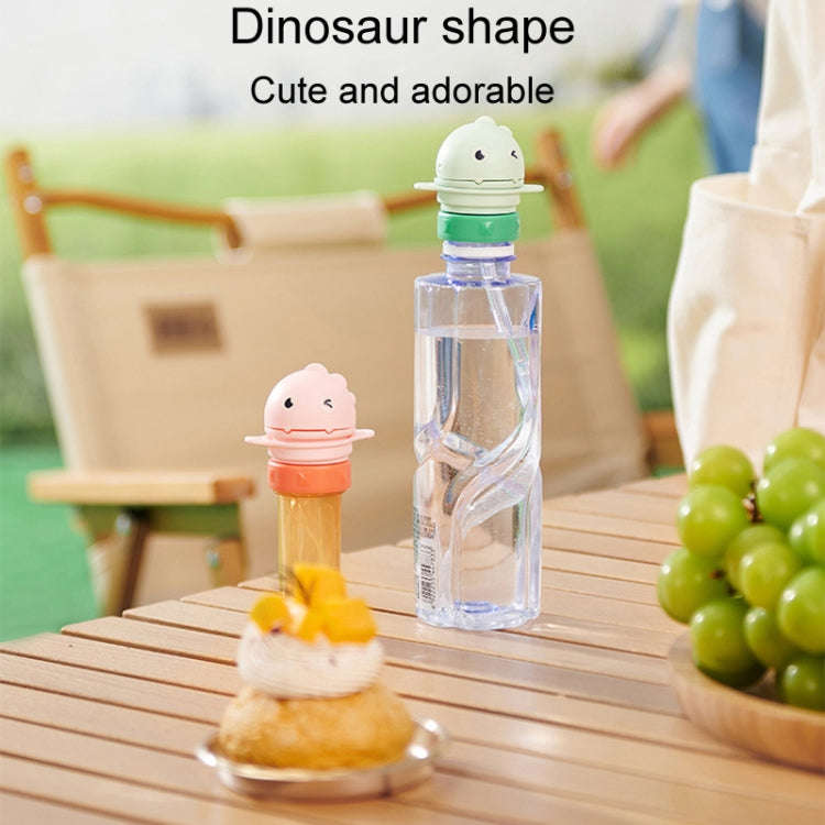 Children Mineral Water Portable Straw Cap Baby Drinking Water Bottle Convertor(Green)