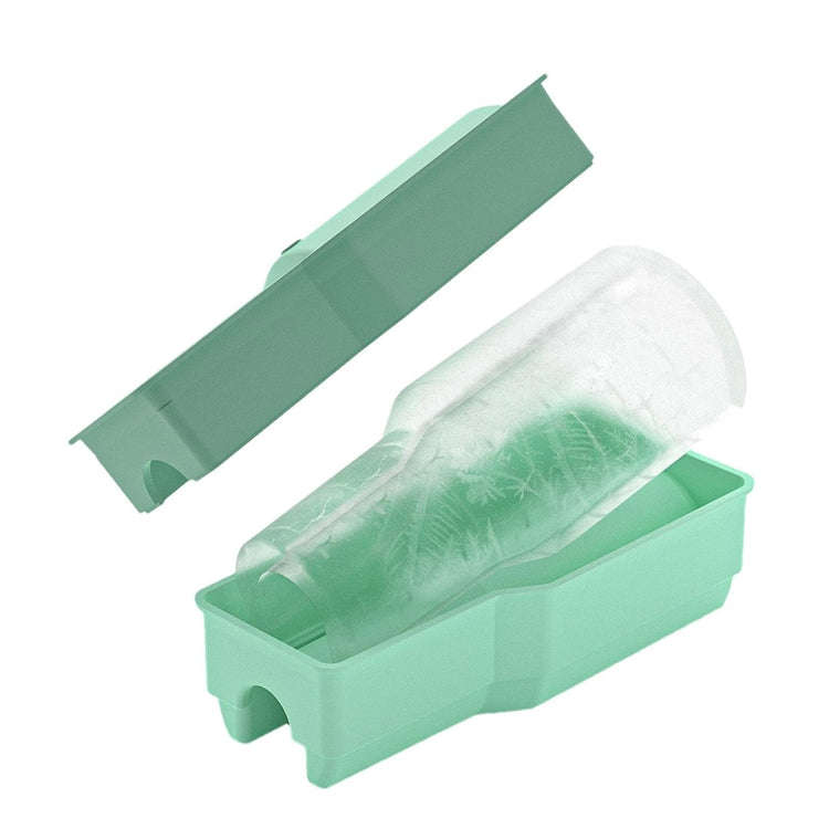 For Stanley Cup Integrated Ice Lattice Mold Silicone Ice Maker Case(Green)