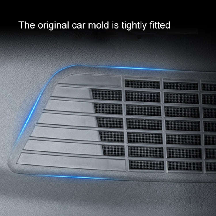 For 2024 Tesla Model 3 Air Inlet Insect Screen Protective Cover(Black)