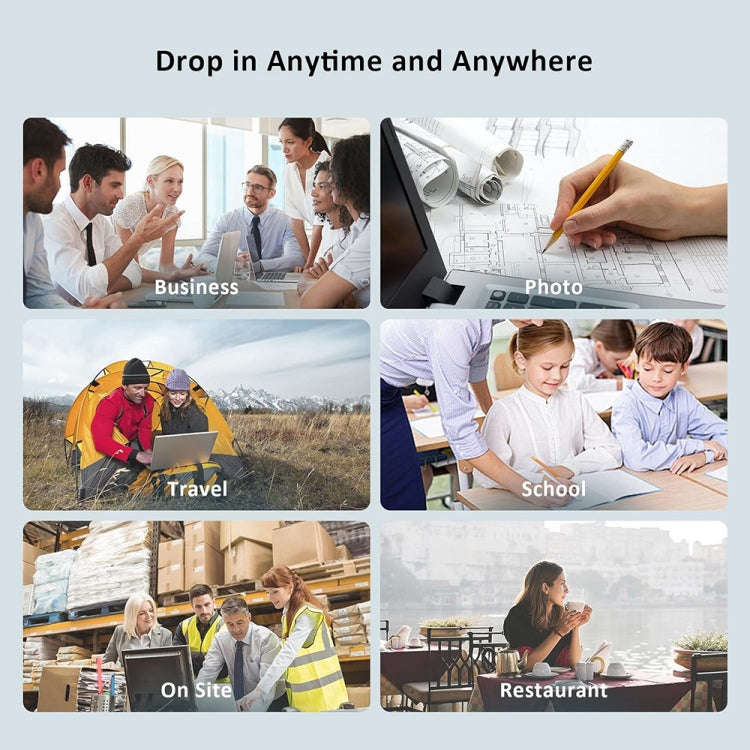 A4-XZ 203DPI A4 Home Portable Smart Wireless Inkless Thermal Printer(White)