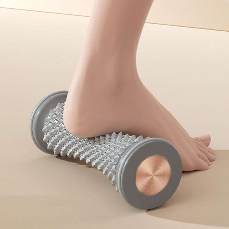 Plantar Fascia Wheel Foot Massager Yoga Roller Arch Trainer(Pink)