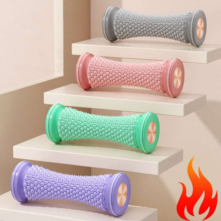 Plantar Fascia Wheel Foot Massager Yoga Roller Arch Trainer(Gray)