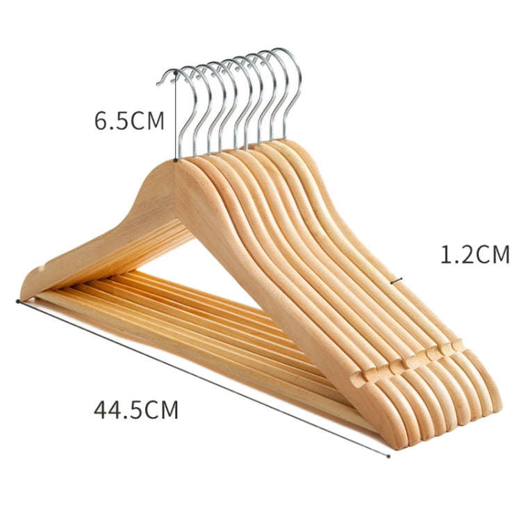 Solid Wooden Clothes Rack Anti-skid Clothes Hanger(Eucalyptus Grade 1)