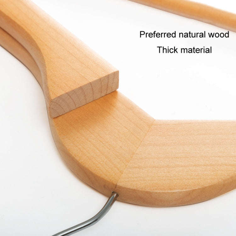 Solid Wooden Clothes Rack Anti-skid Clothes Hanger(Eucalyptus Grade 1)