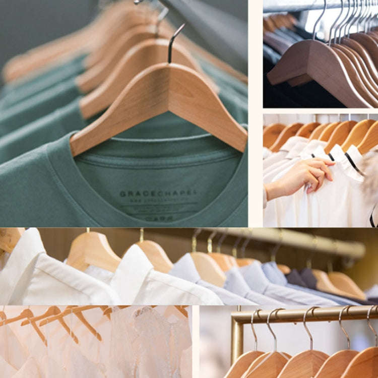 Solid Wooden Clothes Rack Anti-skid Clothes Hanger(Eucalyptus Grade 1)