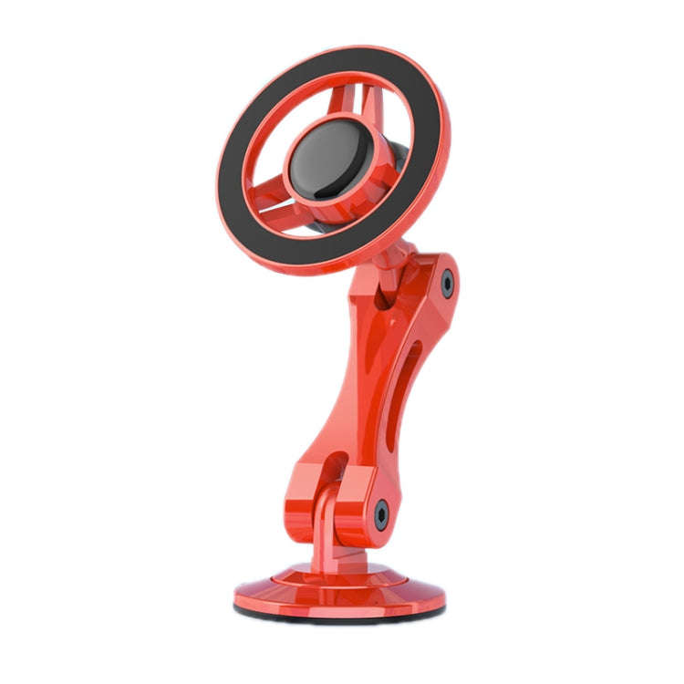 Magsafe Car Magnetic Rotating Adjustable Mobile Phone Holder(Orange)