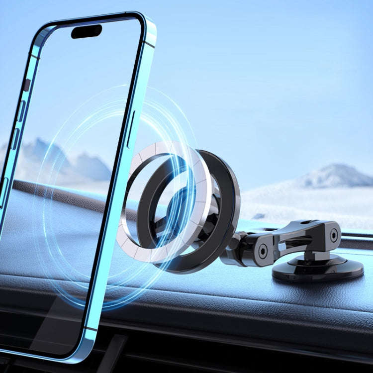 Magsafe Car Magnetic Rotating Adjustable Mobile Phone Holder(Orange)