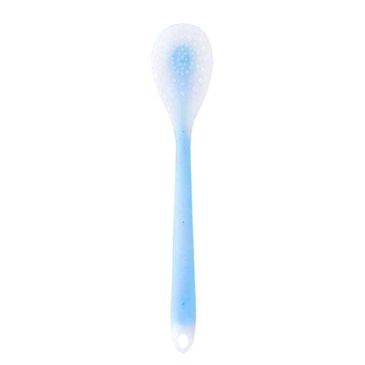 Meridian Points Gua Sha Patting Board Silicone Palm Massage Whacker, Style: Blue 38cm