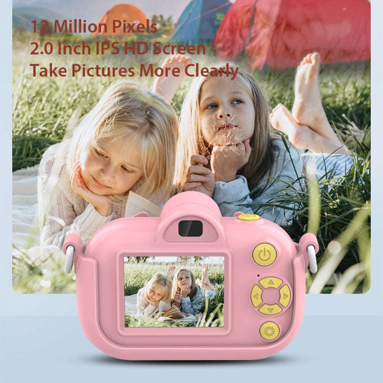 DC501 2.0-Inch 4X Zoom HD Digital Camera Mini Children Photography Camera, Color: Blue+32G