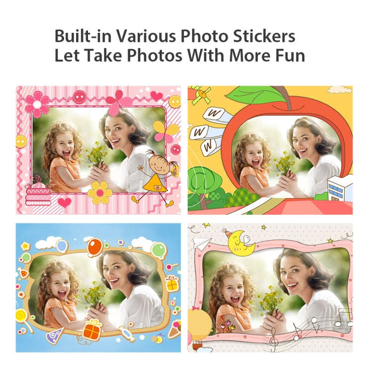 DC501 2.0-Inch 4X Zoom HD Digital Camera Mini Children Photography Camera, Color: Yellow+32G