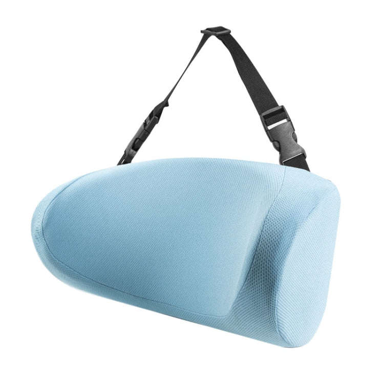 Car U-shaped Neck Pillow Soft Headrest Children Car Seat Side Sleeping Pillow(Sky Blue)