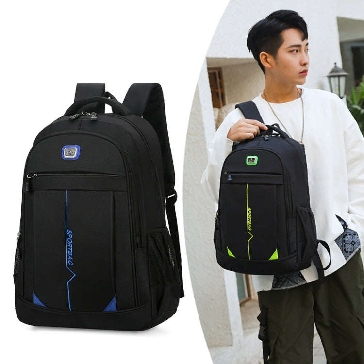 Casual Computer Backpack Large Capacity Student Schoolbag For Men and Women(Blue)
