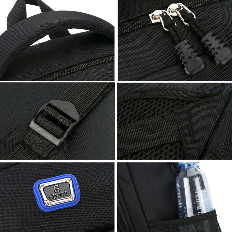 Casual Computer Backpack Large Capacity Student Schoolbag For Men and Women(Blue)