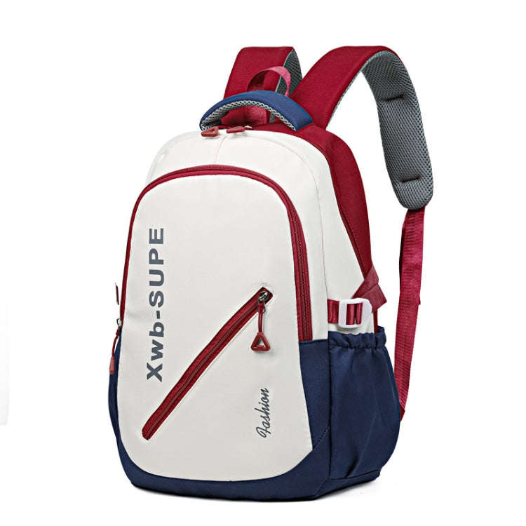 Backpack for Junior High School Students Cute Schoolbag Travel Bag(Red)