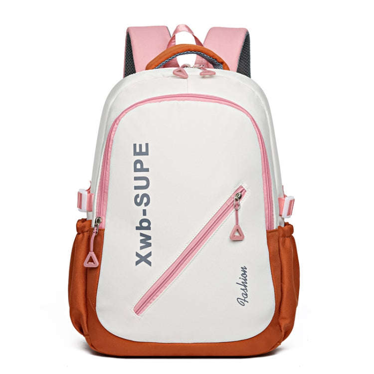 Backpack for Junior High School Students Cute Schoolbag Travel Bag(Pink)