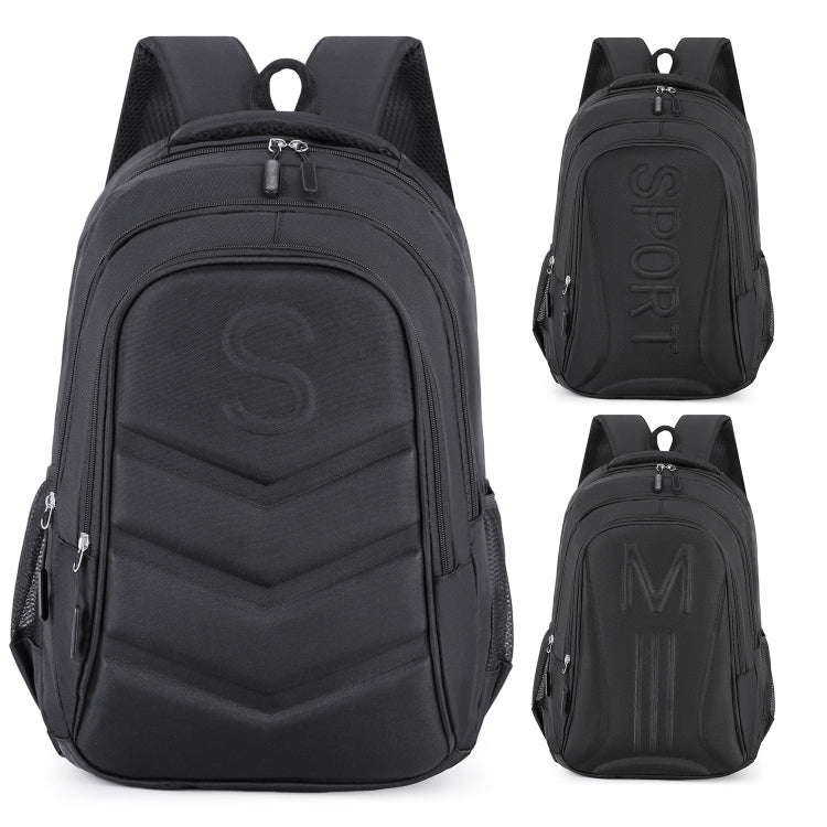Hard Shell Business Backpack Student Schoolbag 15.6 Inch Laptop Bag(S)