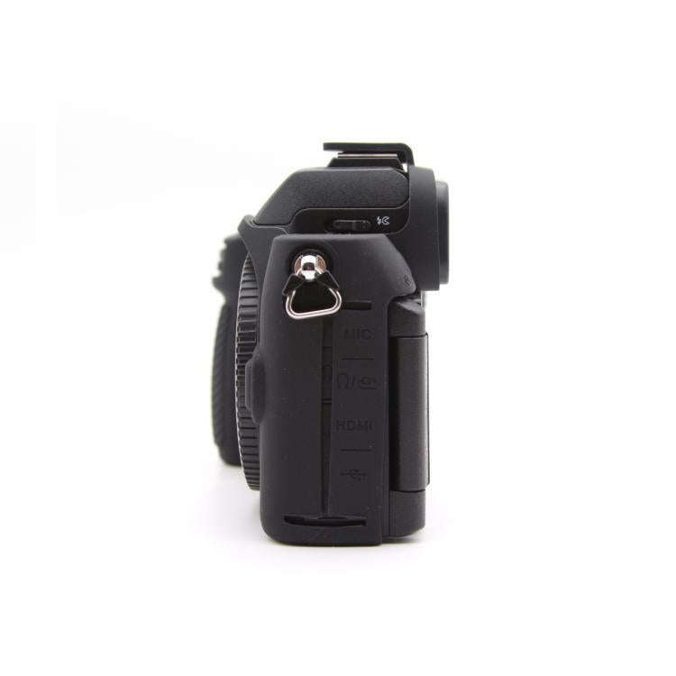 For Nikon Z50II Smooth Surface Camera Protective Silicone Case(Black)