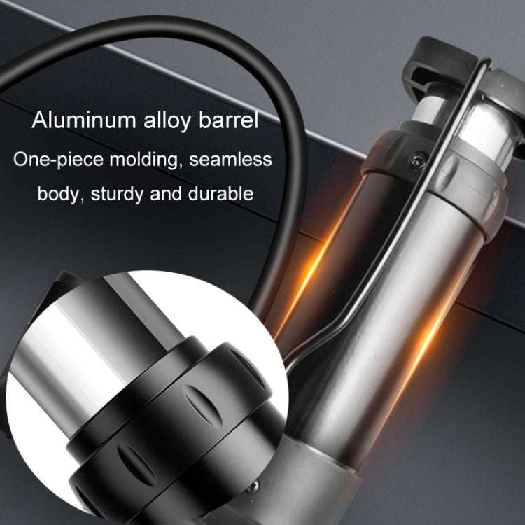 Car / Motorcycle / Bicycle Foot Inflator Pump Pointer Type Tire Pressure Detection Foot Inflator(...
