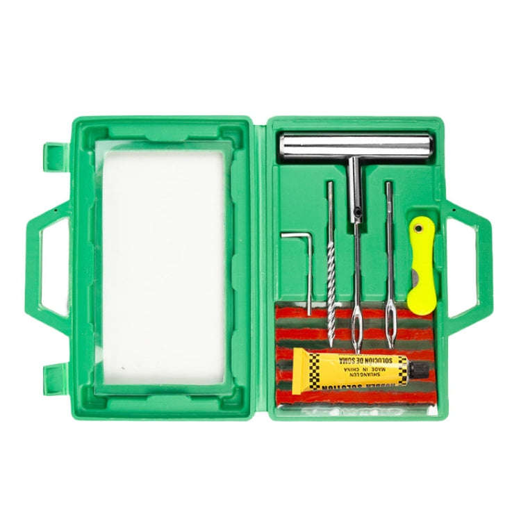 7 In 1 Car Tire Repair Tool Set Motorcycle Vacuum Tire Emergency Fast Repair Toolkit