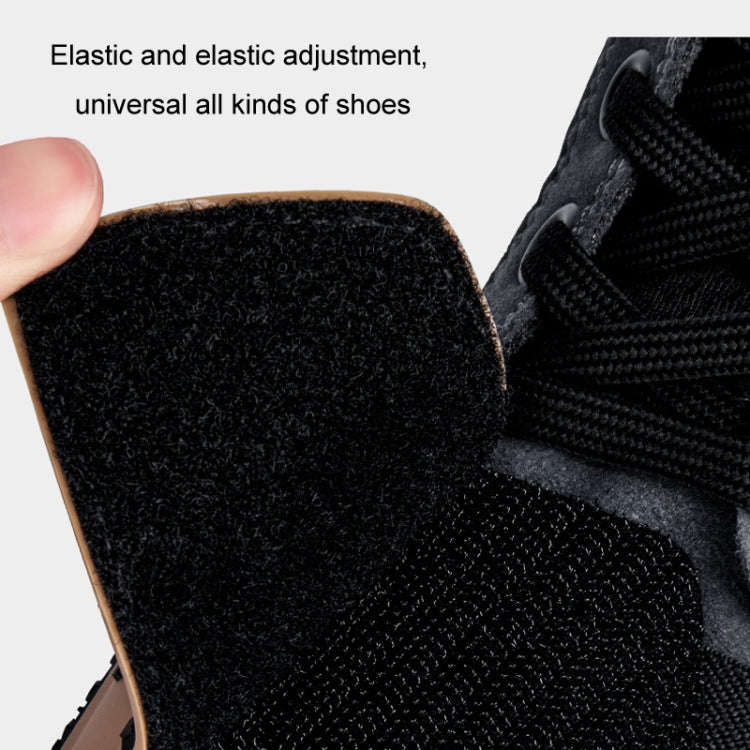 SULAITE Motorcycle Anti-Slip Riding Gear Cover Anti-Scratch Wear-Resistant Shoe Cover(Gray)
