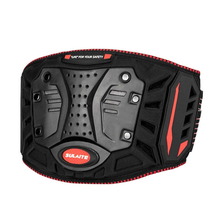 SULAITE Motorcycle Riding Breathable Anti-Fall Belt, Color: Red L/XL