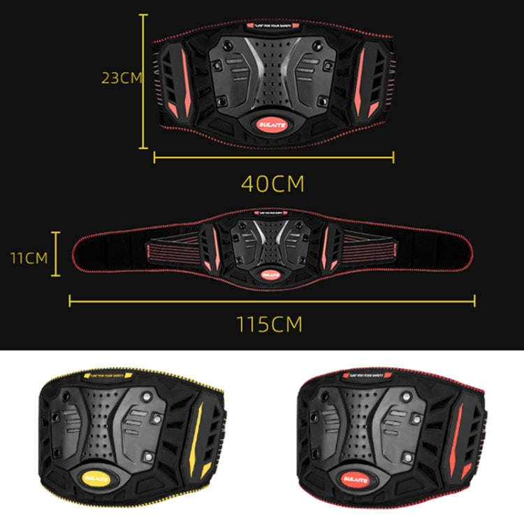SULAITE Motorcycle Riding Breathable Anti-Fall Belt, Color: Red L/XL