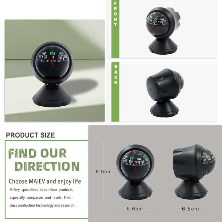Outdoor Guide Ball Car Interior Ornament Guide Ball(English Version)