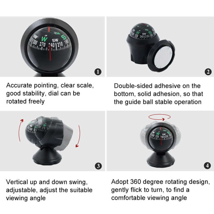 Outdoor Guide Ball Car Interior Ornament Guide Ball(English Version)